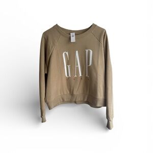 GAP Beige Crewneck Sweatshirt
